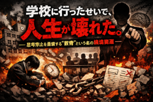 「顕正会の信者をまともと思える時点で基準が壊れている」 ――会話不能・共感不能・学習不能!宗教と学校で正当化される日本社会の異常