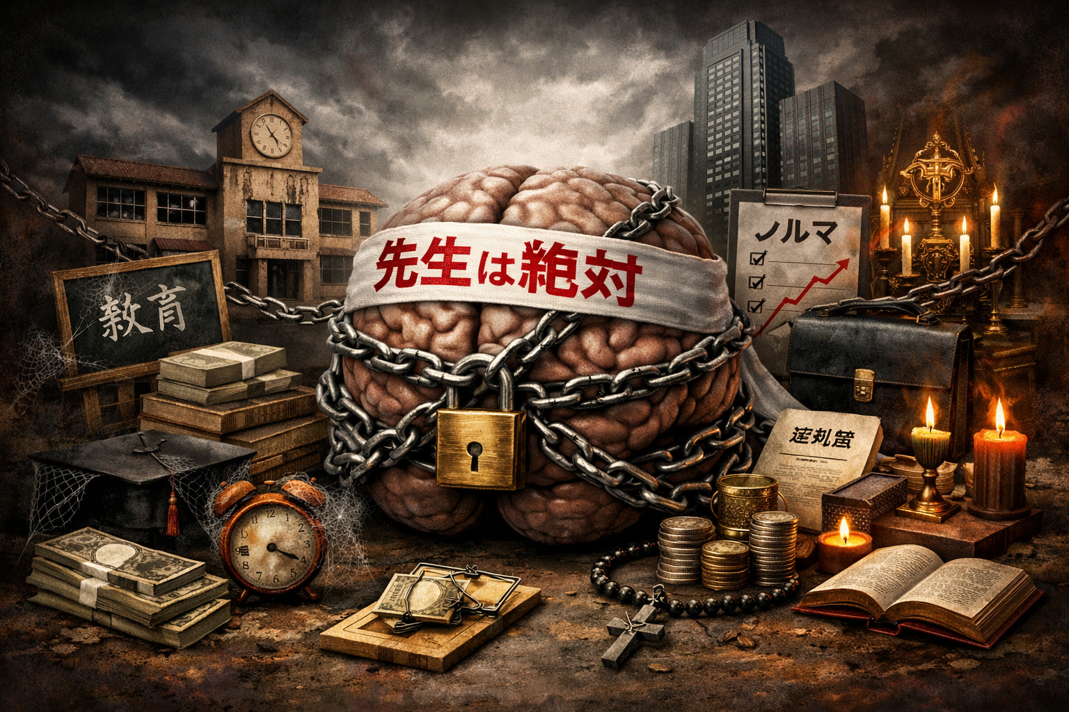 なぜ学校は個を壊すのか――家庭・判断力・時間を奪う構造の全体像