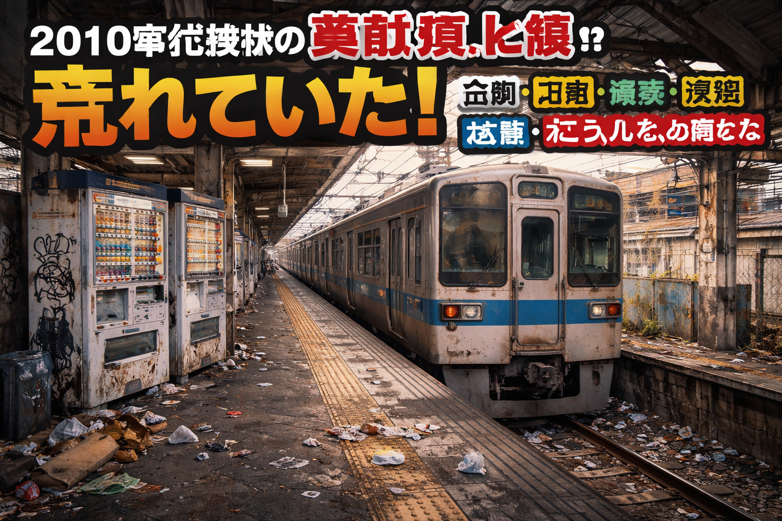 東武東上線で実際にあったゴミクズ事件!トイレ荒らし,客を小バカにする店や営業など